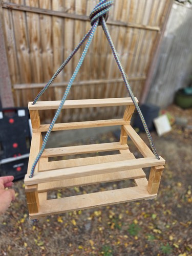 Baby swing wooden - swing,