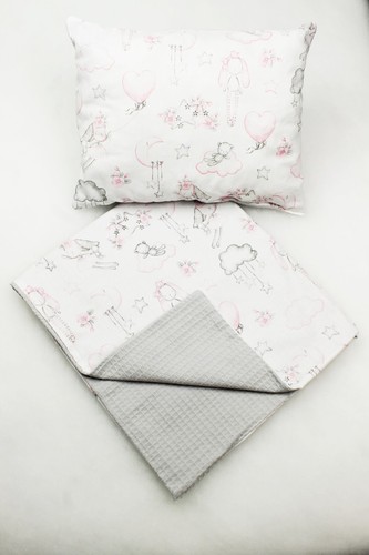 Blanket set for cradle - blanket,