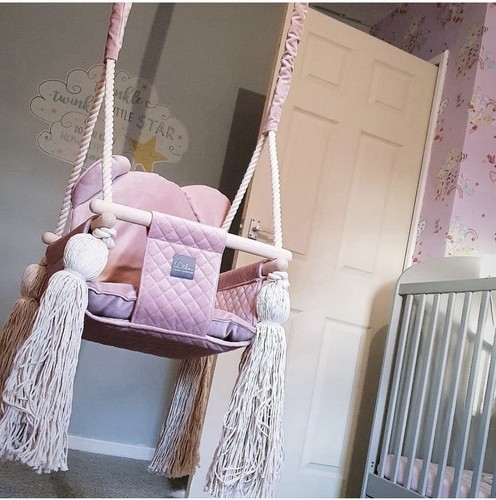 Luxury baby swing wood - , indoor