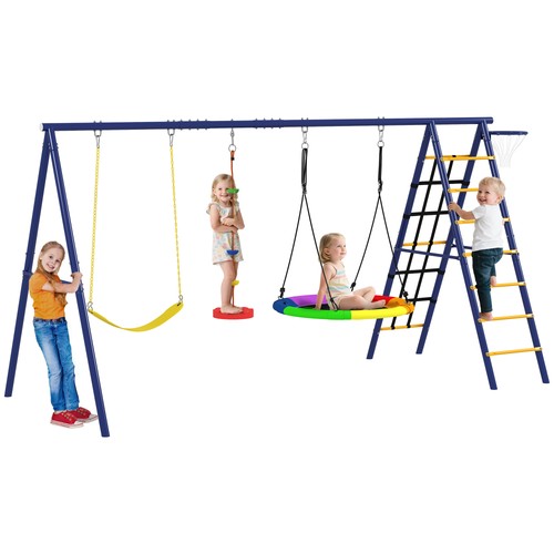 Aiyaplay kids swing set - swing,
