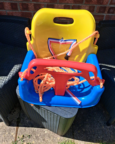 Plastic baby safety - plastic, swing