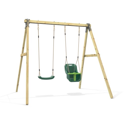 Rebo glide tulip wooden - wooden, double