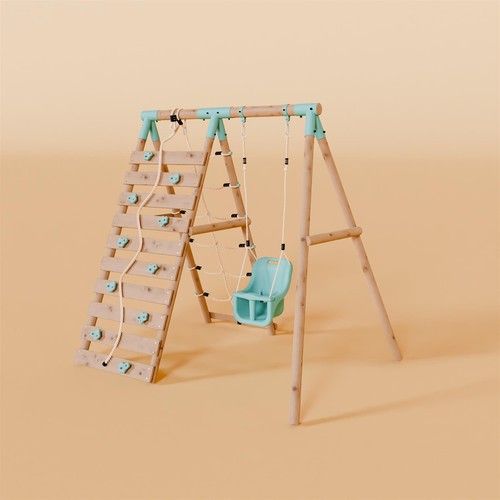 Single baby swing - swing, set
