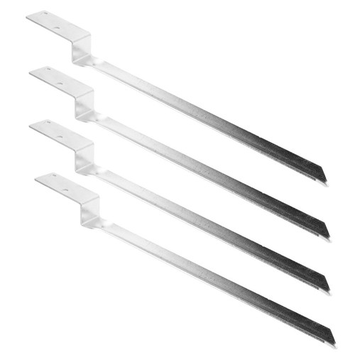 Metal post ground anchor for - metal,