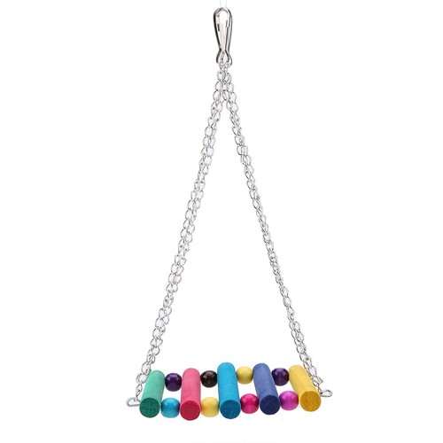 Piece colorful wooden swing - 6-piece,