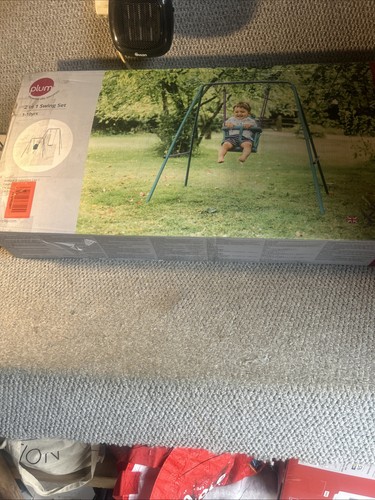 Plum baby garden swing - plum,