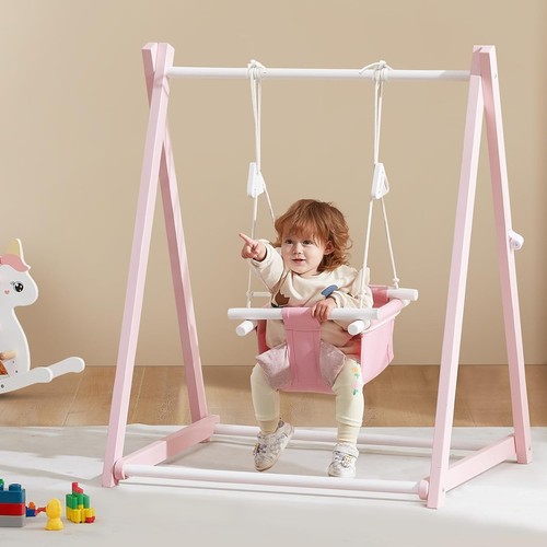 Funlio wooden swing set - swing,